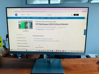 HP EliteDisplay E243 23.8” Full HD IPS LED Monitor – Excellent Condition (As New)