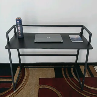 Study table, chair and rug