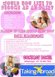 Au Pair Oppertunities &#43; Courses