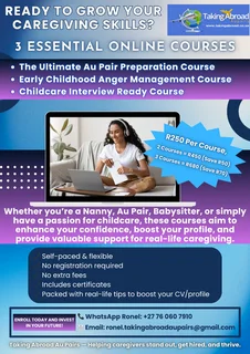 Au Pair Oppertunities &#43; Courses