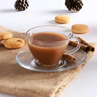 12-Piece Turkish Teacups with Handles and Saucer Set
