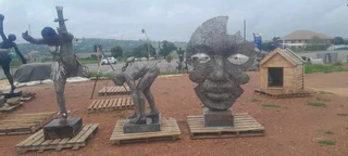 Metal art sculptures