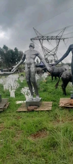 Metal art sculptures