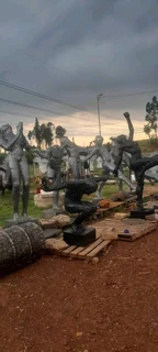 Metal art sculptures