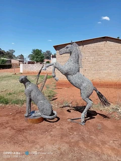 Metal art sculptures