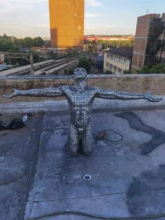 Metal art sculptures