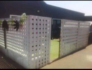 Flower boxes and trellises