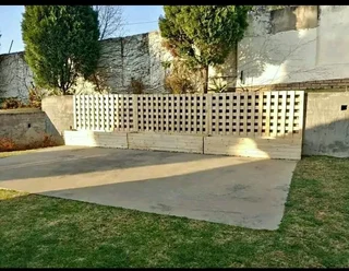 Flower boxes and trellises