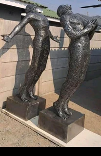 Metal art sculptures