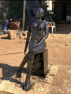 Metal art sculptures