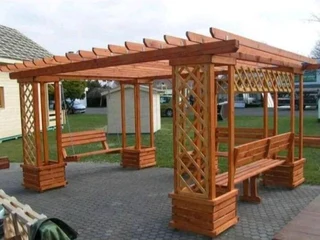 Pergola shades