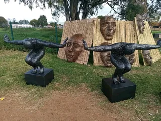 Metal art sculptures