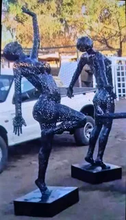 Metal art sculptures