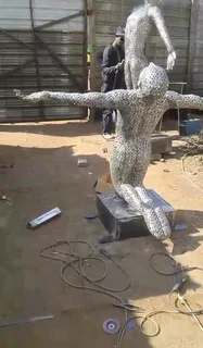 Metal art sculptures