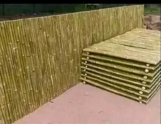 Bamboo fences