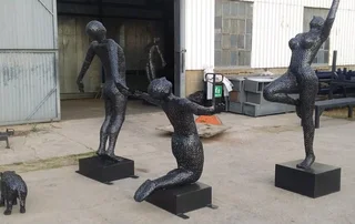 Metal art sculptures