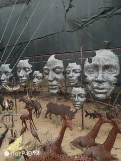 Metal art sculptures