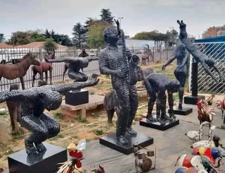 Metal art sculptures