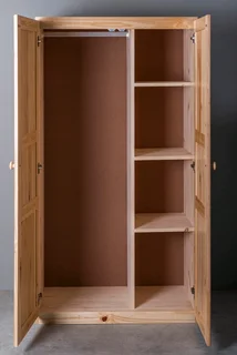 Wooden wardrobes