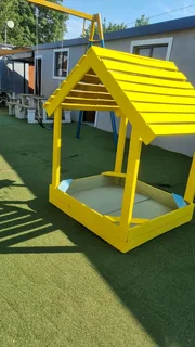 Kids playing send pit