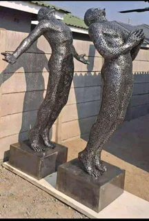 Metal art sculptures