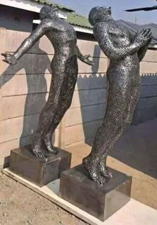 Metal art sculptures