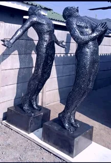 Metal art sculptures