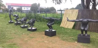 Metal art sculptures