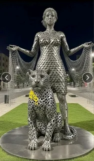 Metal art sculptures