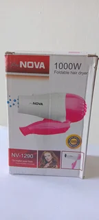 Foldable travel hair dryer