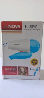 Foldable travel hair dryer