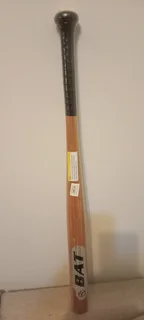 Wooden baseball bat