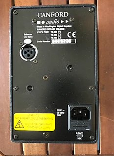 CANFORD AUDIO PROFESSIONAL POWERED DIECAST LOUDSPEAKER 76-361 R2500