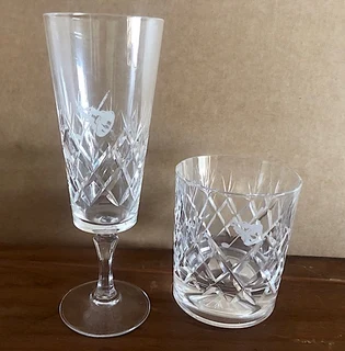 Nomad&#39;s Golf Branded Glasses. R 15 each. Twenty One Available