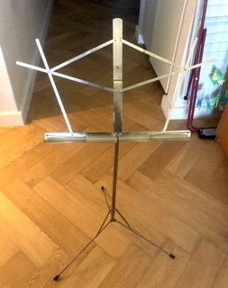 Metal Music Sheet Stand. In Excellent Condition. R500
