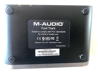M Audio Fast Track - USB Audio Recording Interface