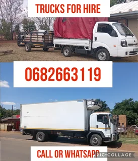Trucks and bakkies for Removals