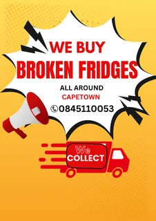 We buy broken fridges