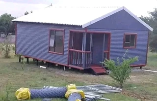 Timber  woodon house