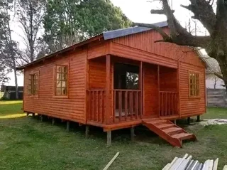 Nice house  log timber