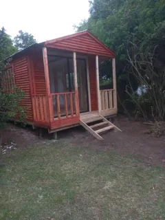 P V Timber  woodon house