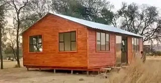 D forx   Timber  woodon house