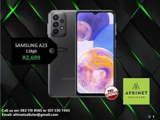 Month End Promotion!!! Samsung A23 5g Dual Sim