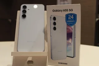 New Year Promotion !!!! Demo Samsung A55 256gb  5g Light Blue