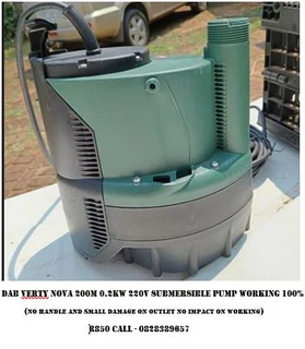 Submersible pump DAB Verty Nova 200 M pump Flow Rate: 10 m³/h