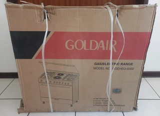 Goldair Freestanding 4 Gas Hob Cooker Stove with Electric Oven Stainles Steel GGEHEO-9060