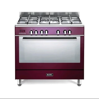 Elba 9fx827r 90cm Fusion Cooker 5 X Gas With Electric Stove