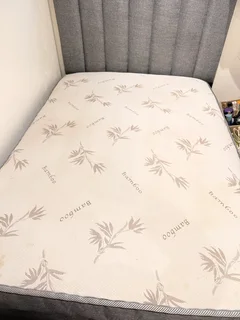 Mattress, Headboard and Bed stand