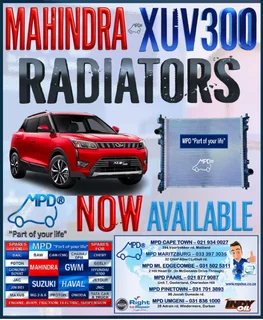 Xuv300 Petrol And Diesel As Well As Xuv3x0 Radiators Available To Order