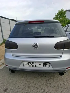 Golf 6 1.6 Black Tinted Tail Lights